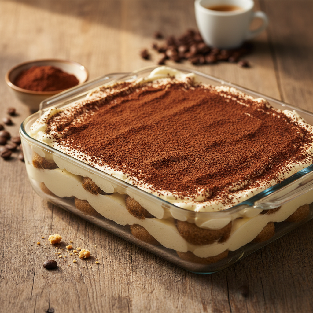 Lihtne ja mahlane tiramisu retsept, mis viib keele alla