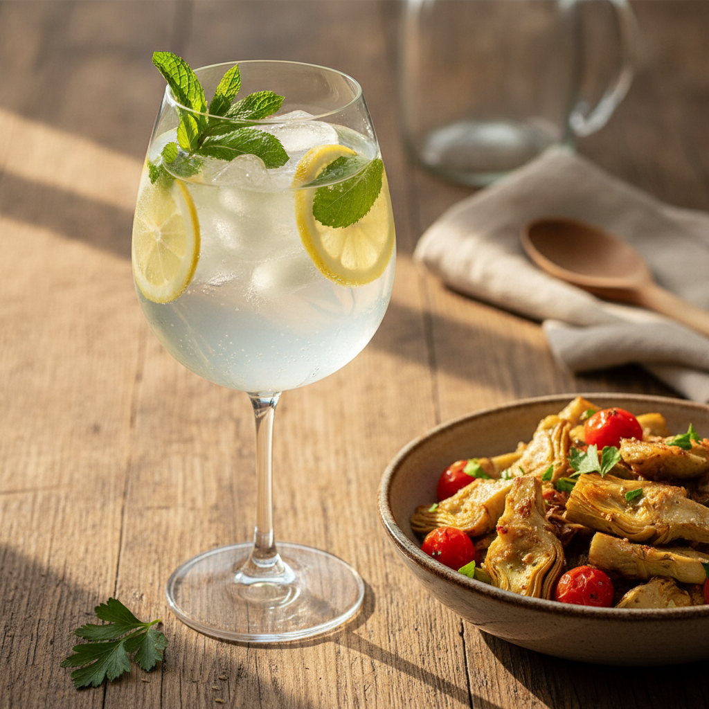 Limoncello spritzi retsept: parim jook kuumaks suvepäevaks