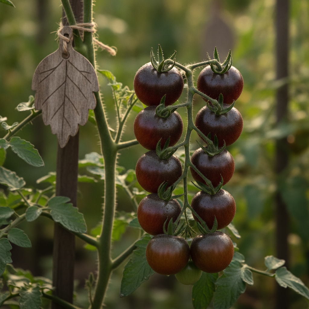 Tomat ‘Black Cherry’: kuidas kasvatada aia magusaimat sorti